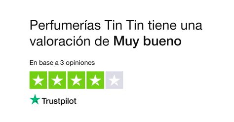 Opiniones sobre Perfumerías Tin Tin .